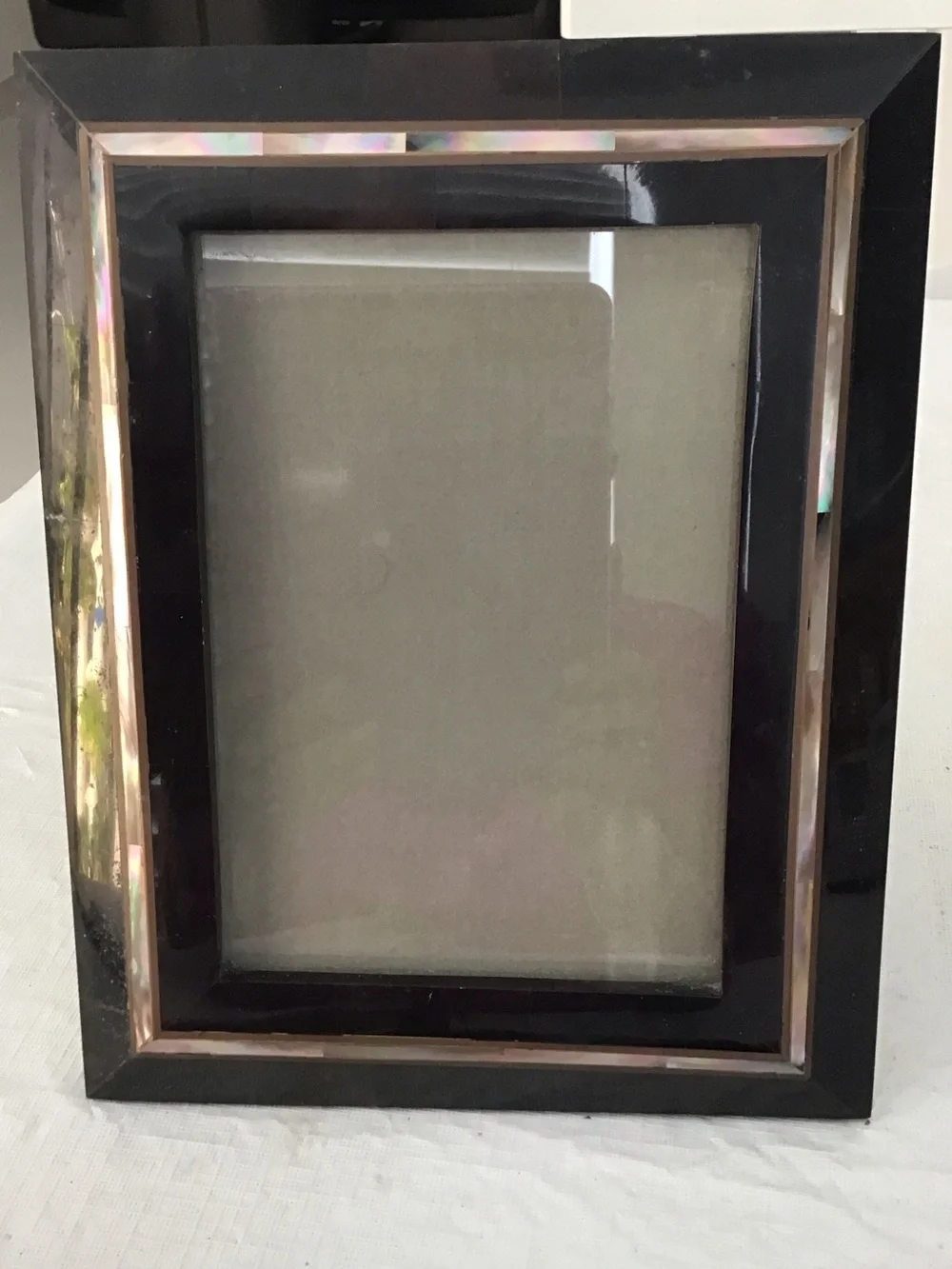 Black and mother of pearl Accent Picture Frame - Home Accents #249